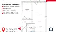 DML-MS-3061, Mieszkanie na sprzedaż, Włocławek, Zazamcze